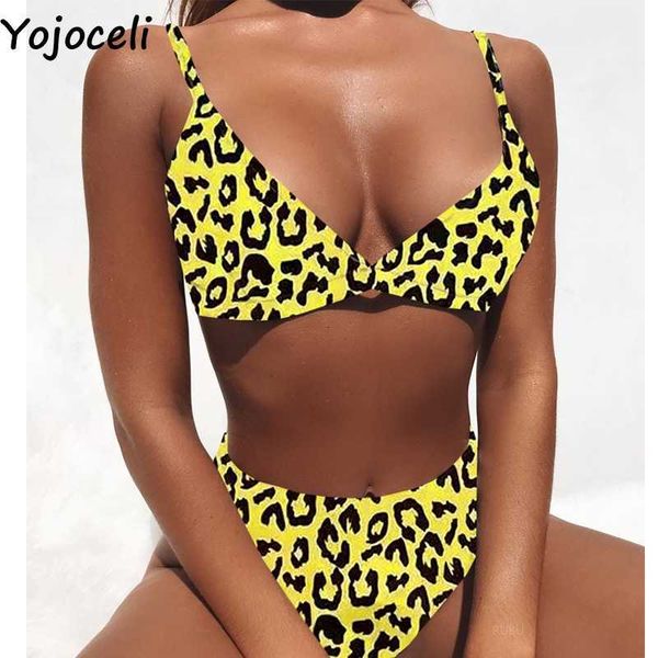 yojoceli beach summer swimming suit for women elegant 2 pieces swimwear bikini leopard swimsuit girls 210609, White;black
yojoceli beach summer swimming suit for women elegant 2 pieces swimwear bikini leopard swimsuit girls 210609, White;black