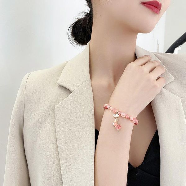 bangle l-154 2021 original design natural crystal elastic bracelet korea strawberry girl, Black
bangle l-154 2021 original design natural crystal elastic bracelet korea strawberry girl, Black