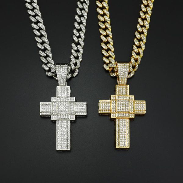 pendant necklaces iced out shiny cubic zirconia cross necklace for women fashion gold silver color crystal choker hip hop jewelry
pendant necklaces iced out shiny cubic zirconia cross necklace for women fashion gold silver color crystal choker hip hop jewelry