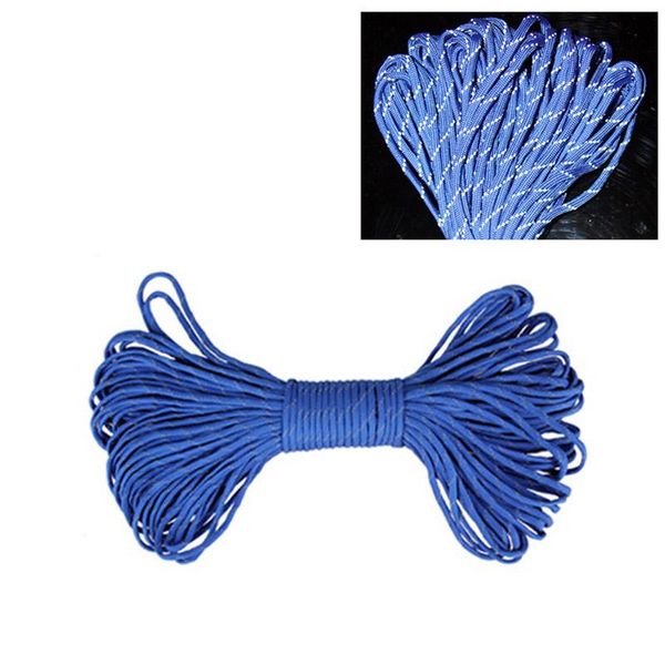 31m 9 cores 4mm crude for outdoor reflective safety camp lanyard parachute rope rescue escape climbing tent clothesline gadgets
31m 9 cores 4mm crude for outdoor reflective safety camp lanyard parachute rope rescue escape climbing tent clothesline gadgets