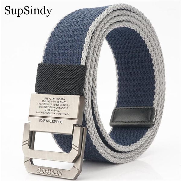 belts supsindy men&women canvas belt double ring alloy buckle jeans army tactical for men male strap1, Black;brown
belts supsindy men&women canvas belt double ring alloy buckle jeans army tactical for men male strap1, Black;brown