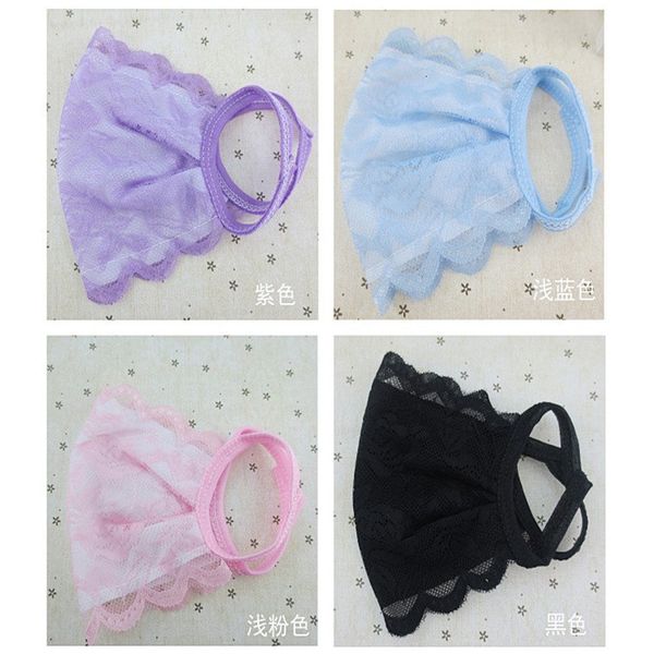 spring and summer women's thin lace double layer cotton pure color sunscreen riding mask
spring and summer women's thin lace double layer cotton pure color sunscreen riding mask
