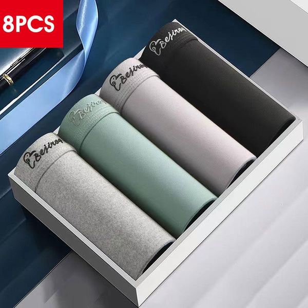 underpants 8pcs men underwear u protruding crotch panty set casual boxer, Black;white
underpants 8pcs men underwear u protruding crotch panty set casual boxer, Black;white
