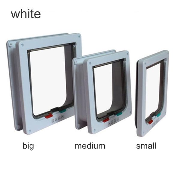 cat carriers,crates & houses door four-way locking pet kitten flap white brown suitable for wall front and rear doors
cat carriers,crates & houses door four-way locking pet kitten flap white brown suitable for wall front and rear doors