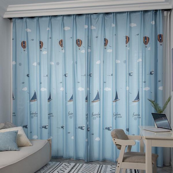 curtain & drapes blue sailboat print frosted hook for bedroom living room study window modern simple fresh country curtains
curtain & drapes blue sailboat print frosted hook for bedroom living room study window modern simple fresh country curtains