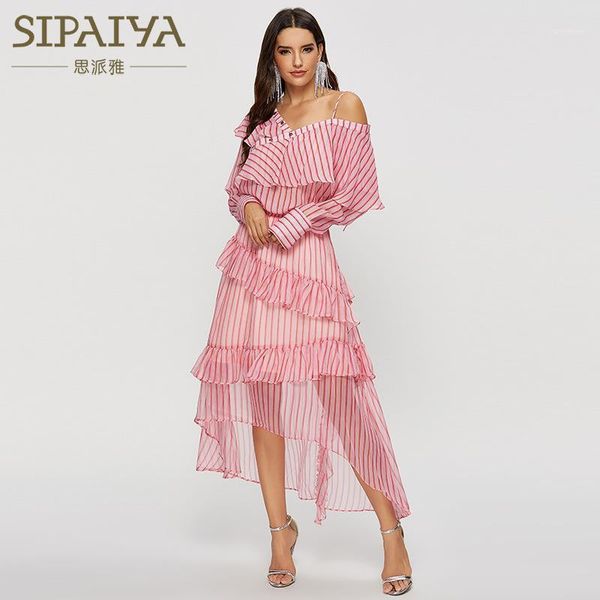 casual dresses fund of 2021 autumn summer stripes ruffled suit long oblique collar blouse female two-piece outfit, Black;gray
casual dresses fund of 2021 autumn summer stripes ruffled suit long oblique collar blouse female two-piece outfit, Black;gray