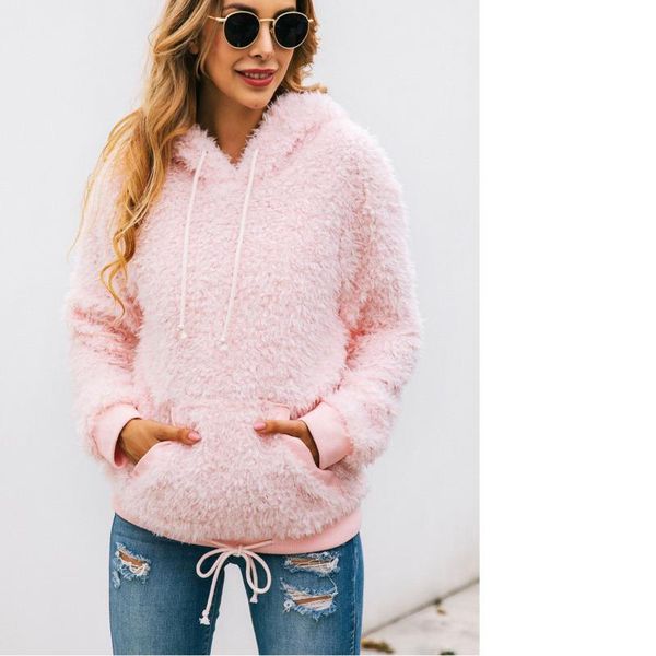 women's hoodies & sweatshirts autumn winter thick warm solid wool drawstring sweatshirt long sleeve bandage harajuku hoodie moleton fem, Black
women's hoodies & sweatshirts autumn winter thick warm solid wool drawstring sweatshirt long sleeve bandage harajuku hoodie moleton fem, Black