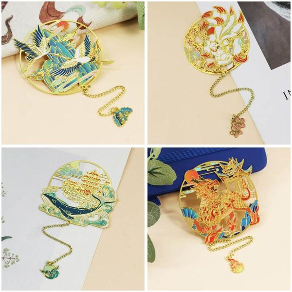 bookmark school office supplies chinese style retro student gift metal book clip tassel brass
bookmark school office supplies chinese style retro student gift metal book clip tassel brass