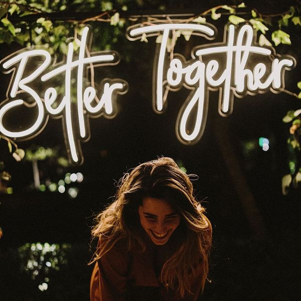 custom 12v led neon signs light for better together acrylic home room wall decoration ins party wedding signs
custom 12v led neon signs light for better together acrylic home room wall decoration ins party wedding signs