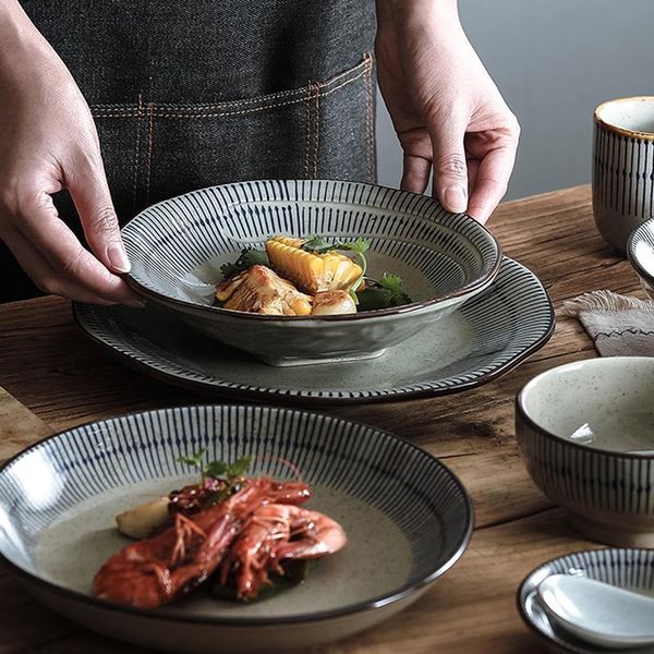dishes & plates creative and household single simple rice bowls ramen personalized ceramic tableware underglaze plate
dishes & plates creative and household single simple rice bowls ramen personalized ceramic tableware underglaze plate