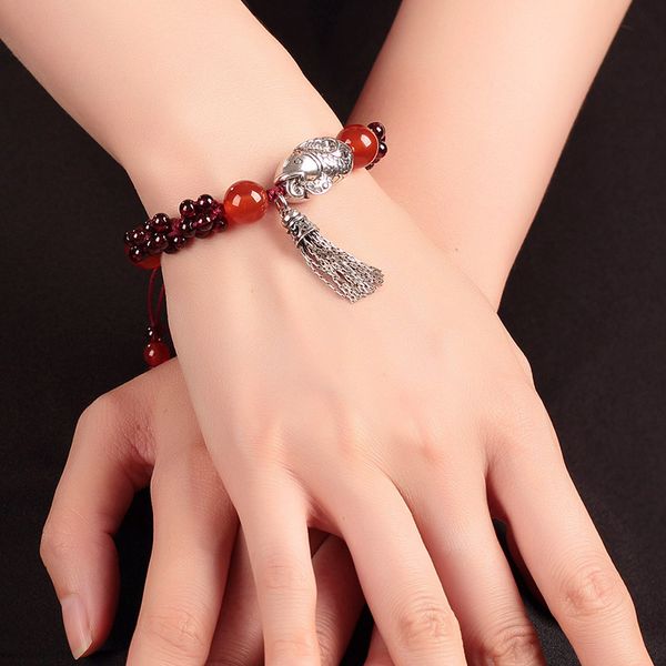 xianlan026 garnet 925 silver fish antique bracelet tassel fairy string of huai national wind restoring ancient ways hand act the r
xianlan026 garnet 925 silver fish antique bracelet tassel fairy string of huai national wind restoring ancient ways hand act the r