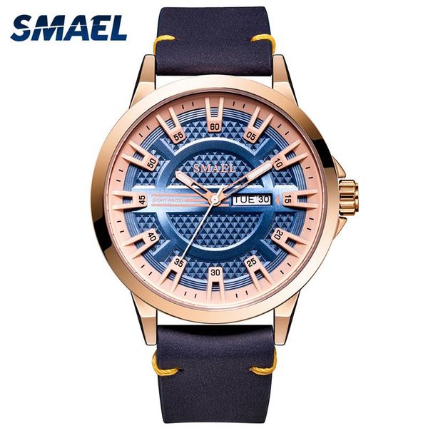 wristwatches smael men watches quartz movement military clock waterproof 30m auto date week display relogio masculino 9125 watch gold, Slivery;brown
wristwatches smael men watches quartz movement military clock waterproof 30m auto date week display relogio masculino 9125 watch gold, Slivery;brown