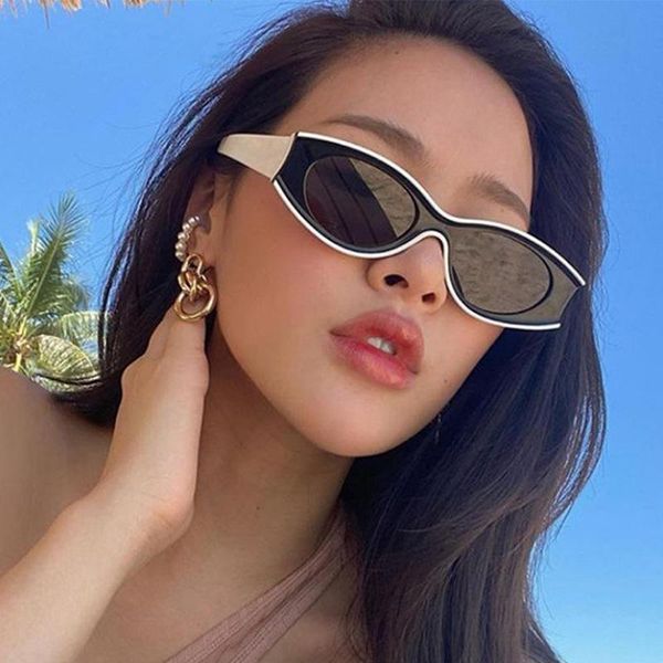sunglasses vintage black square women small rectangle sun glasses female gradient clear mirror, White;black
sunglasses vintage black square women small rectangle sun glasses female gradient clear mirror, White;black