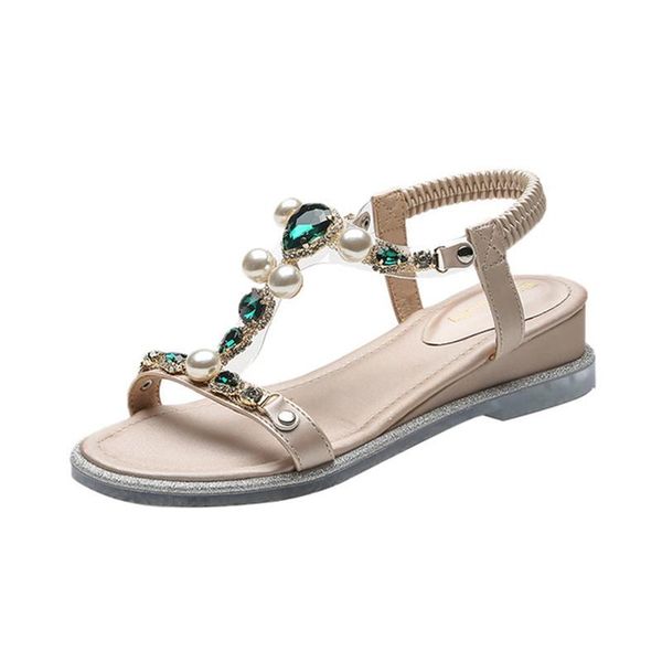 sandals women's shoes 2021 summer fashion all-match lame-heeled rhinestones with skirt bohemian flat, Black
sandals women's shoes 2021 summer fashion all-match lame-heeled rhinestones with skirt bohemian flat, Black
