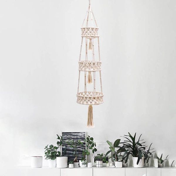 storage baskets mlgb 3 tier hanging basket space saving fruit for kitchen or decorative boho decor plant holder
storage baskets mlgb 3 tier hanging basket space saving fruit for kitchen or decorative boho decor plant holder
