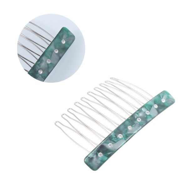 hair brushes 1pc acrylic comb rhinestone tuck fashion accessories for girls ladies (green), Silver
hair brushes 1pc acrylic comb rhinestone tuck fashion accessories for girls ladies (green), Silver