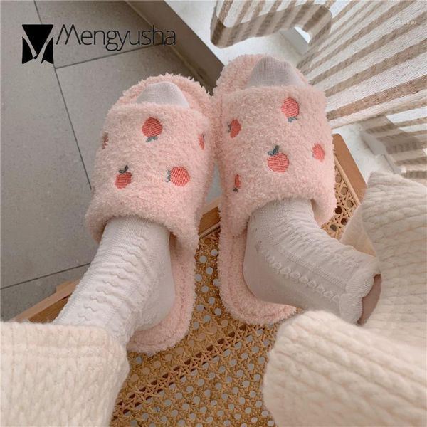 cuter embroider apple fur slippers women winter shoes woman sandalias girls indoor fleeces pantuflas warm cozy furry slides 20211, Black
cuter embroider apple fur slippers women winter shoes woman sandalias girls indoor fleeces pantuflas warm cozy furry slides 20211, Black