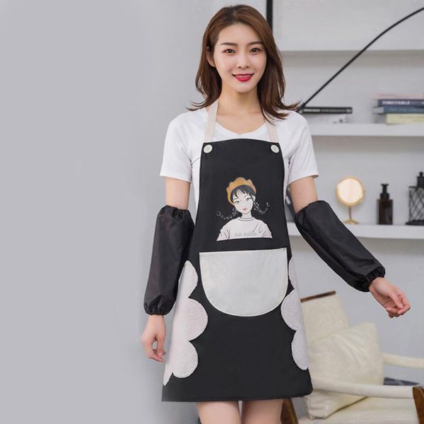 fashion cartoon girl korean style waterproof antifouling cooking apron dress adjustable women home waiter tea coffee shop bib aprons
fashion cartoon girl korean style waterproof antifouling cooking apron dress adjustable women home waiter tea coffee shop bib aprons