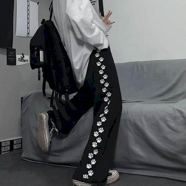 women's pants & capris japanese yamamoto dark wind ins print printing straight loose trousers retro niche streetwear women harajuku, Black;white
women's pants & capris japanese yamamoto dark wind ins print printing straight loose trousers retro niche streetwear women harajuku, Black;white