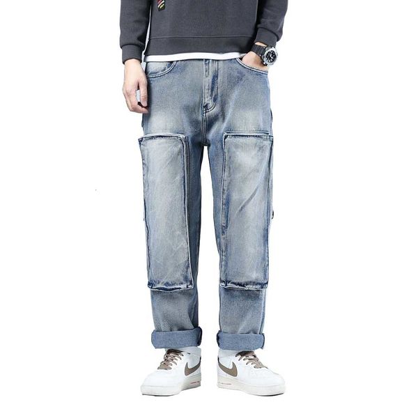 jeans fashion loose baggy harem cargo straight plus size trousers cowboy hiphop jeans pants streetwear men clothing, Blue
jeans fashion loose baggy harem cargo straight plus size trousers cowboy hiphop jeans pants streetwear men clothing, Blue
