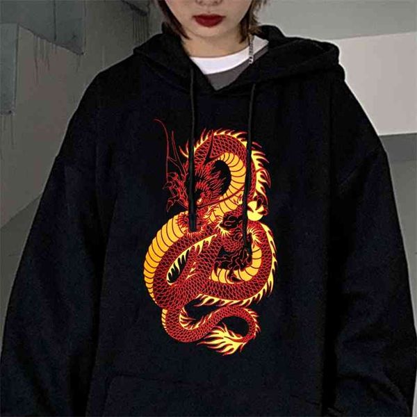 vintage hoodie harajuku chinese dragon print women's hooded sweatshirt oversize hip-hop streetwear 210813, Black
vintage hoodie harajuku chinese dragon print women's hooded sweatshirt oversize hip-hop streetwear 210813, Black