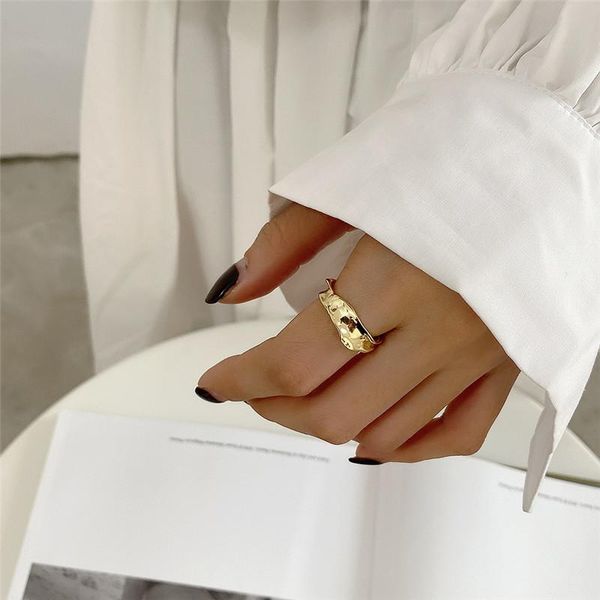 cluster rings punk lava alien ring for women girl 925 sterling silver irregular geometric opened adjustable wedding jewelry, Golden;silver
cluster rings punk lava alien ring for women girl 925 sterling silver irregular geometric opened adjustable wedding jewelry, Golden;silver