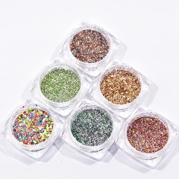 pots/lot 3d nail pigment sequins chunky glitter powder diy hexagon dust flakes djff-0241, Silver;gold
pots/lot 3d nail pigment sequins chunky glitter powder diy hexagon dust flakes djff-0241, Silver;gold