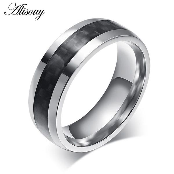 wedding rings 8mm width carbon fiber men's ring simple design stainless steel fashion for men boy's finger jewelry, Slivery;golden
wedding rings 8mm width carbon fiber men's ring simple design stainless steel fashion for men boy's finger jewelry, Slivery;golden