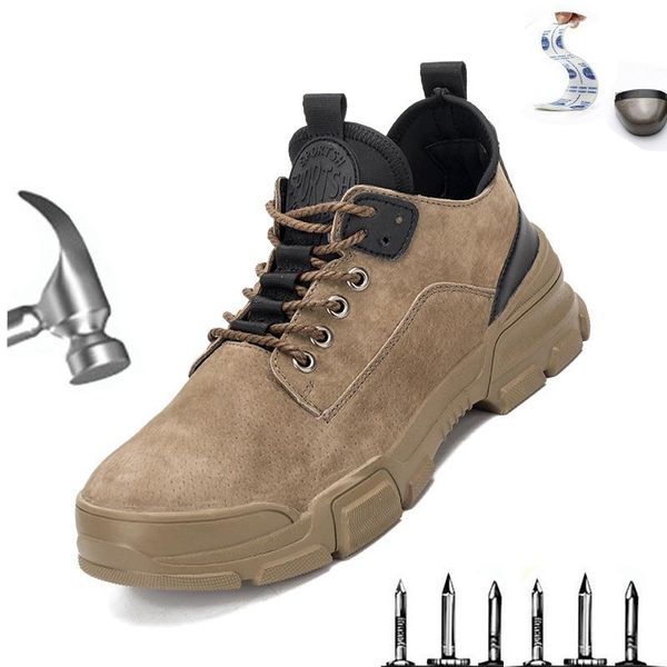 boots work shoes men's outdoor sports anti-skid wear-resistant steel head anti-smash hiking desert safety, Black
boots work shoes men's outdoor sports anti-skid wear-resistant steel head anti-smash hiking desert safety, Black