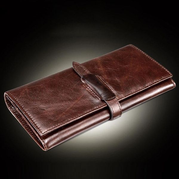 wallets yiang men oil wax cowhide genuine leather card holder pack case pocket purse hand bag trend vintage long wallet, Red;black
wallets yiang men oil wax cowhide genuine leather card holder pack case pocket purse hand bag trend vintage long wallet, Red;black