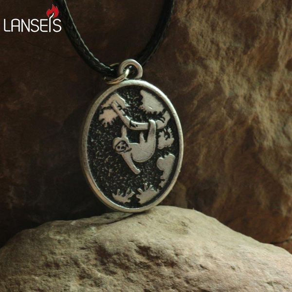 pendant necklaces lanseis 10pcs sell handmade viking sloth animal necklace girls boy nart jewelry, Silver
pendant necklaces lanseis 10pcs sell handmade viking sloth animal necklace girls boy nart jewelry, Silver