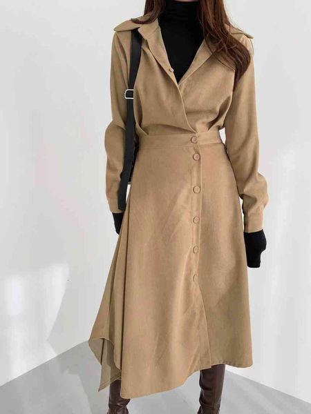 dresses women shirt spring long sleeve female office work vintage turn-down neck midi ladies es 9721 h19o, Black;gray
dresses women shirt spring long sleeve female office work vintage turn-down neck midi ladies es 9721 h19o, Black;gray