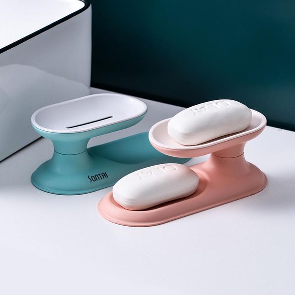 soap dishes no drilling dish holder double-layer storage drain wall mounted sponge holder, for kitchen bathroom
soap dishes no drilling dish holder double-layer storage drain wall mounted sponge holder, for kitchen bathroom