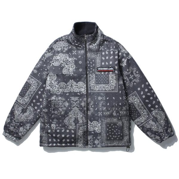 hip hop cashew flower reversible sherpa jackets men women streetwear pocket decoration jacket 2021 winter harajuku men's, Black;brown
hip hop cashew flower reversible sherpa jackets men women streetwear pocket decoration jacket 2021 winter harajuku men's, Black;brown