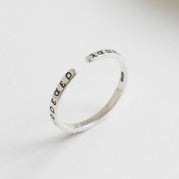 100% 925 sterling silver rings for women gifts, retro greek classical letters ring anillos de plata anel feminino jewelry cluster, Golden;silver
100% 925 sterling silver rings for women gifts, retro greek classical letters ring anillos de plata anel feminino jewelry cluster, Golden;silver