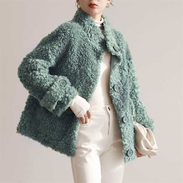 oftbuy fashion luxury winter jacket women real fur coat knitting wool turn-down collar thick warm outerwear brand 210927, Black
oftbuy fashion luxury winter jacket women real fur coat knitting wool turn-down collar thick warm outerwear brand 210927, Black