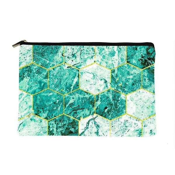 cosmetic bags & cases women hexagon marble printed make up bag fashion cosmetics organizer for travel colorful storage lady
cosmetic bags & cases women hexagon marble printed make up bag fashion cosmetics organizer for travel colorful storage lady