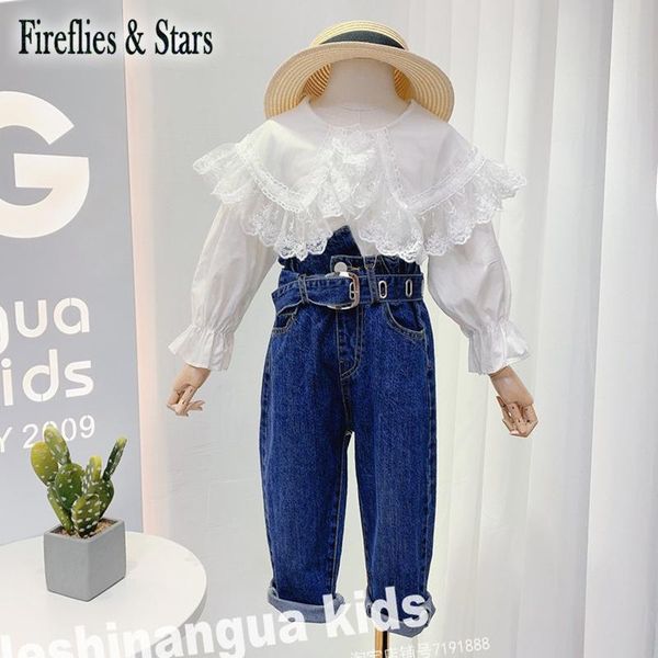 spring autumn girls jeans baby denim pants kids trousers children bottoms fashion bud waist medal buckle sashes 4 to 14 yrs, Blue
spring autumn girls jeans baby denim pants kids trousers children bottoms fashion bud waist medal buckle sashes 4 to 14 yrs, Blue