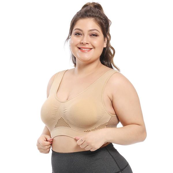 bras for women plus size seamless bra cotton breathable underwear wireless with pads push up active 5xl 6xl, Red;black
bras for women plus size seamless bra cotton breathable underwear wireless with pads push up active 5xl 6xl, Red;black