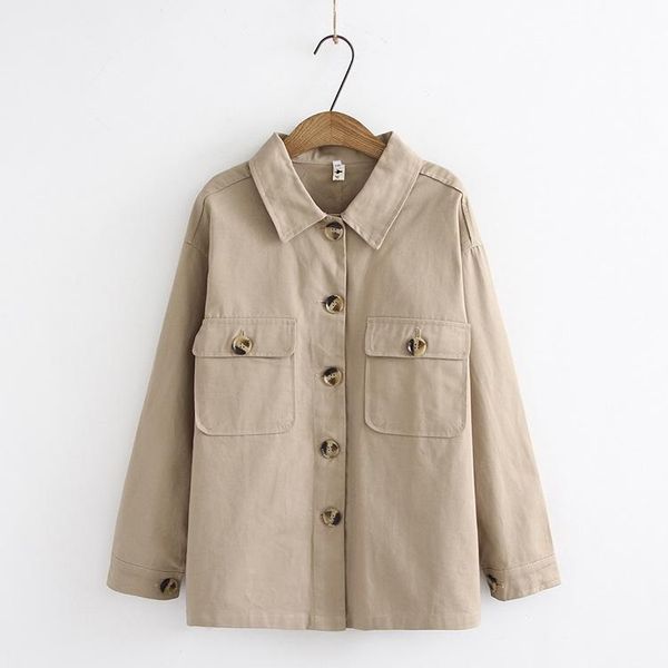 women's jackets plus size korean autumn winter coat loose fashion solid color cotton, Black;brown
women's jackets plus size korean autumn winter coat loose fashion solid color cotton, Black;brown