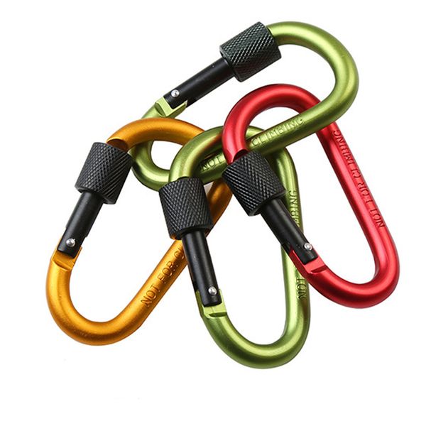 colorful carabiner keychain hanging hook camping backpacking buckle thickened aluminum alloy d styles climbing button with lock ds0174 t03
colorful carabiner keychain hanging hook camping backpacking buckle thickened aluminum alloy d styles climbing button with lock ds0174 t03