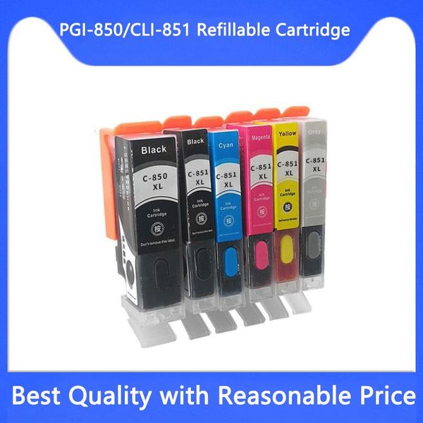ink cartridges pgi-850 cli-851 refillable cartridge for canon pixma mg5480 mg5580 mg5680 mg6380 mg6400 mg6680 mg7180 mg7580 ip7280 printer
ink cartridges pgi-850 cli-851 refillable cartridge for canon pixma mg5480 mg5580 mg5680 mg6380 mg6400 mg6680 mg7180 mg7580 ip7280 printer