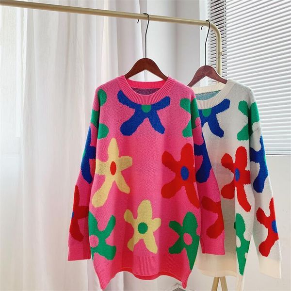 women's sweaters autumn winter sweet floral o neck pullover sweater streetwear casual long sleeve loose jumper ladies, White;black
women's sweaters autumn winter sweet floral o neck pullover sweater streetwear casual long sleeve loose jumper ladies, White;black