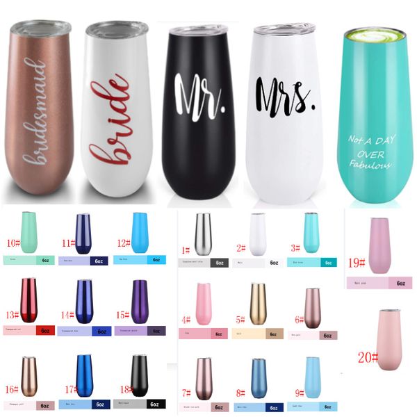 6oz champagne flute tumbler mugs insulated stainless steel vaccum cup with lid birthday gift for women friend mom sisters her u-shaped therm
6oz champagne flute tumbler mugs insulated stainless steel vaccum cup with lid birthday gift for women friend mom sisters her u-shaped therm