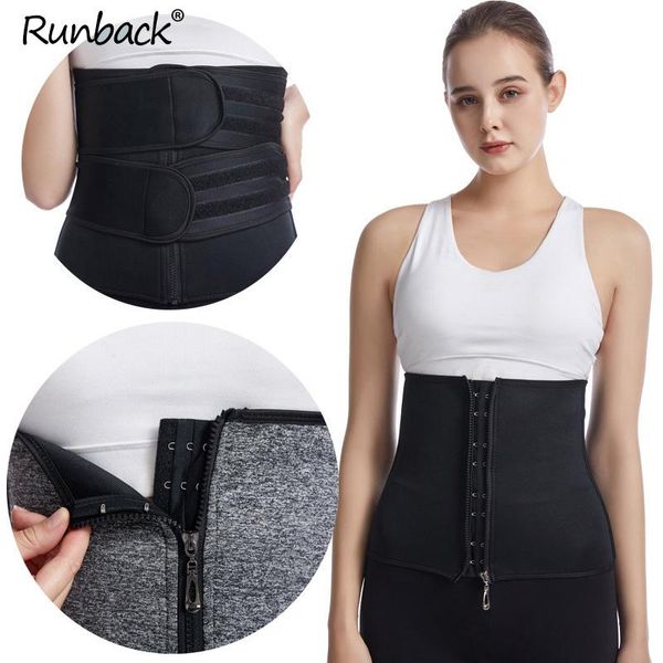 women's shapers neoprene waist trainer zipper buckle double belt corset colombian girdles workout slimming sheath belly women, Black;white
women's shapers neoprene waist trainer zipper buckle double belt corset colombian girdles workout slimming sheath belly women, Black;white