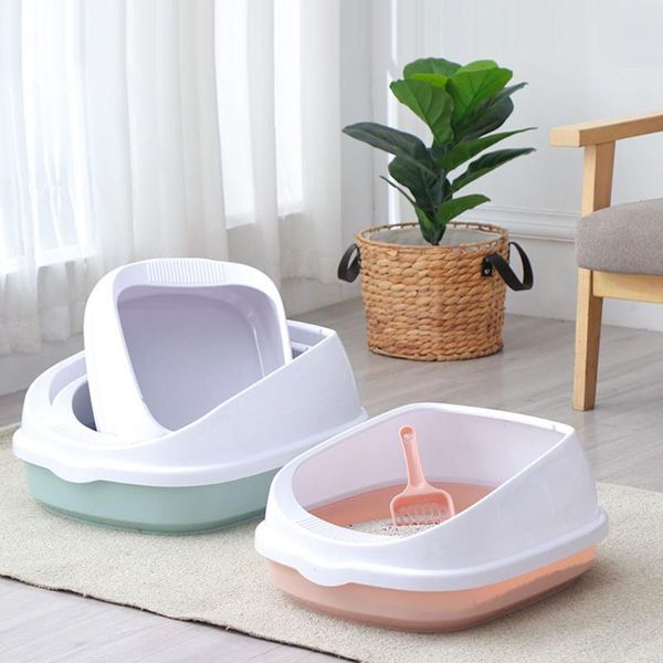 cat beds & furniture pet toilet bedpan anti splash cats litter box dog tray with scoop home plastic sand pan supplies
cat beds & furniture pet toilet bedpan anti splash cats litter box dog tray with scoop home plastic sand pan supplies