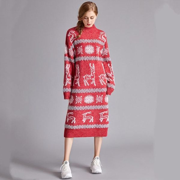 casual dresses long sleeve plus size wool knitted christmas women midi autumn winter sweater dress elegant clothes 2021 ladies, Black;gray
casual dresses long sleeve plus size wool knitted christmas women midi autumn winter sweater dress elegant clothes 2021 ladies, Black;gray