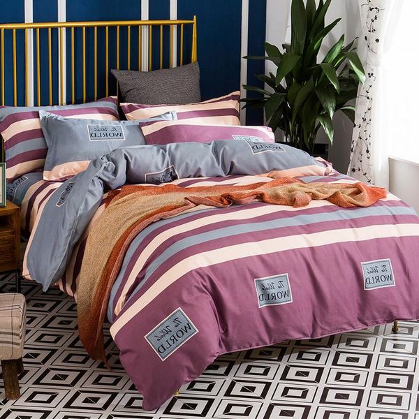bedding sets 3-piece set (quilt cover + pillowcase) thickened and brushed four seasons general household double quilt
bedding sets 3-piece set (quilt cover + pillowcase) thickened and brushed four seasons general household double quilt