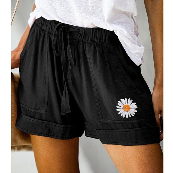 women summer drawstring shorts high wasit white loose casual embroider contrast black striped fitness female #t2g women's, White;black
women summer drawstring shorts high wasit white loose casual embroider contrast black striped fitness female #t2g women's, White;black