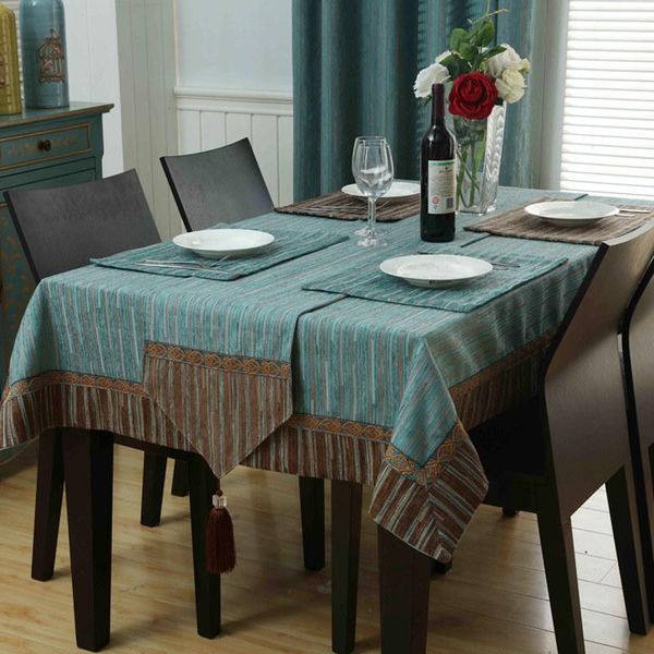 table cloth nordic striped patchwork chenille fabric tablecloth party rectangular square cotton linen dining coffee cover home decor
table cloth nordic striped patchwork chenille fabric tablecloth party rectangular square cotton linen dining coffee cover home decor